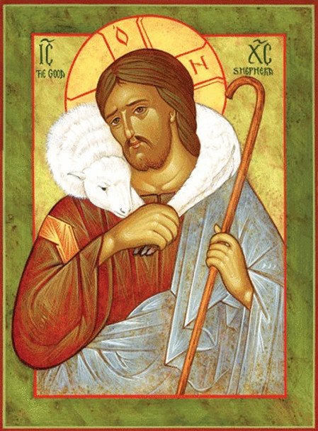 Christ the Good Shepherd - Icon